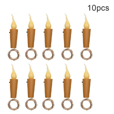 

Bottle Lights 2 Meters 21 LED Bottle Stopper String Lights Wine Bottle Lamp IP65 Waterproof Warm White for Home Party Festival Voc