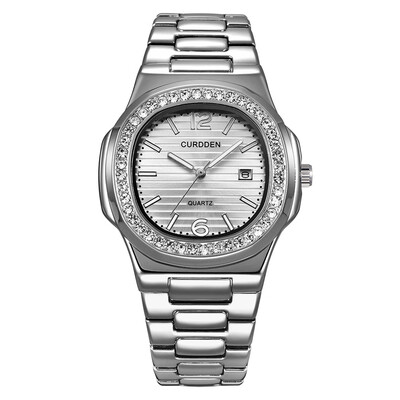 

Gobestart Stainless Steel Luxury Men Fashion Military Analog Sport Quartz Wrist Watch