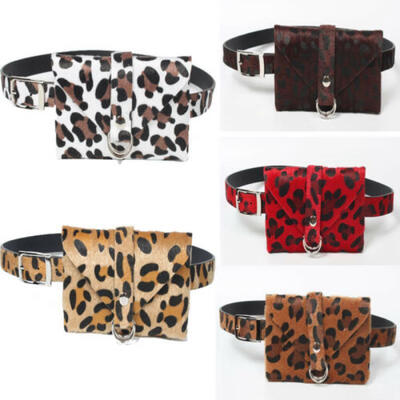 

Women Ladies Fashion Leopard Waist Bag Fanny Pack Hip Waist Pack Belt Pouch