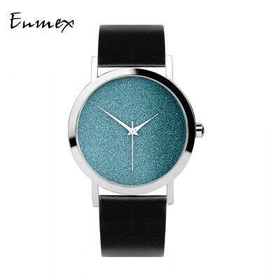 

Enmex Water Green Ice Blue Star Temperament Womens Watch Beautiful Simple Design Watch