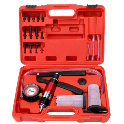 

Hand Held Brake Bleeder Tester Set Vacuum Pump Car Motorbike Self Vacuum Pump Kits Brake Bleeder Screw Adapter