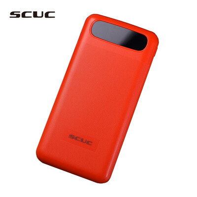 

Ultra-thin large-capacity LCD screen charging treasure SCUC 20000mah portable mobile power