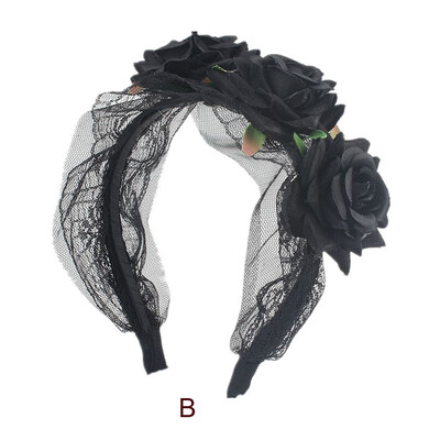 

〖Follure〗 1PC Halloween headband yak horn hair tiara headband hair hoop Headdress
