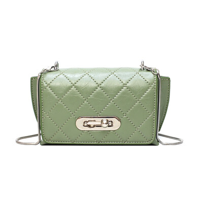 

Net red bag female 2019 new fashion small fragrance rhombic chain bucket bag large capacity single shoulder Messenger bag