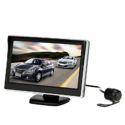 

5 Inch TFT LCD Display Monitor Car Rear View Backup Reverse System HD Parking Camera