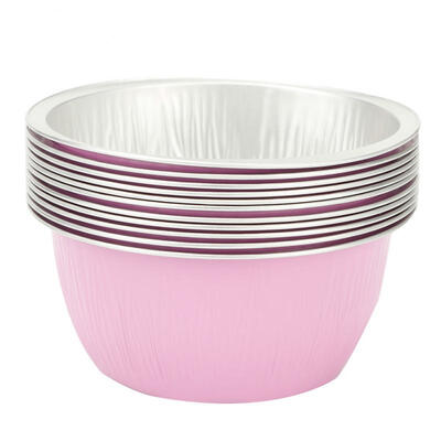 

Greensen 10pcs Hair Removal Tool Container Golden Aluminum Foil Bowl Wax Bean Melting Wax Bowl