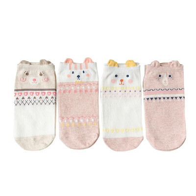 

Novelty Cute Cartoon Pattern Well Design Casual Adult Fun Sock Socks Soft&Comfortable 513974