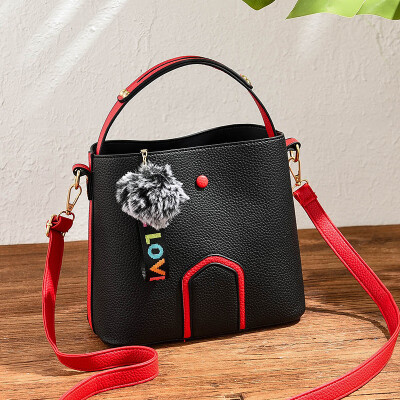 

Bag female 2018 new ladies handbag Korean version of the wild shoulder bag fashion trend Messenger bag a generation