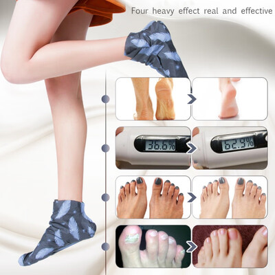 

1 Pair Super Exfoliating Foot Sock Mask Peeling Cuticle Dead Skin Feet Mask Moisturizing Socks Foot Care Tools