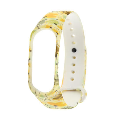 

Silicone Multicolor Printed Watch Band Bracelet Strap for Xiaomi Mi Band 3