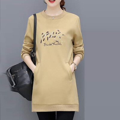 

Tailored Fashion Women Top O-Neck Letter Printing Sweatshirt Casual Loose Blouse