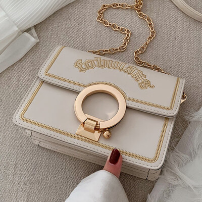 

Summer bag Joker fashion handbags 2019 new foreign style Korean chain texture student messenger bag