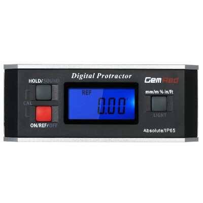 

GemRed Digital Protractor Inclinometer Angle Finder Gauge Angle Finder Magnetic Base IP65