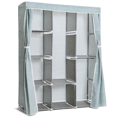 

Portable Clothes Closet Storage Organizer Clothes Rack