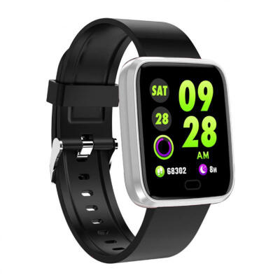 

Bluetooth Fitness Tracker IP67 Waterproof Smart Bracelet With Color Screen Heart Rate Sleep Blood Pressure Monitor