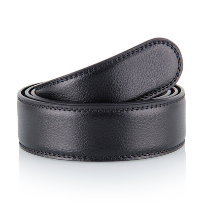 

new male automatic buckle belts No Buckle belt Brand Men High Quality Male Genuine Strap Jeans pu belt mens belts luxury