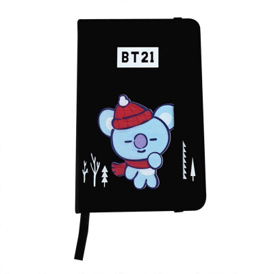 

Bangtan Boys Idol Same Style PU Notebook Super Cute Cover Creative Portable Notepad School Supplies