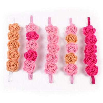 

Cute Baby Girl Toddler Rose Flower Hair Band Headwear Kids Headband Accessories