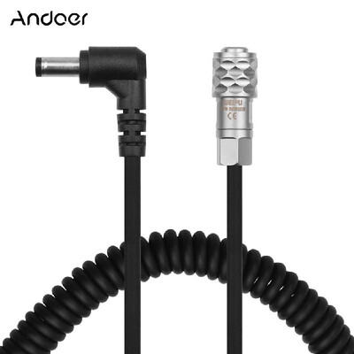 

Andoer Blackmagic Pocket Cinema Camera 4K BMPCC 4K Camcorder Locking DC Power Cable Wire