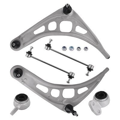 

6pcs Control Arm Ball Joint Sway Bar Link Suspension Kit For BMW 3 Series E46
