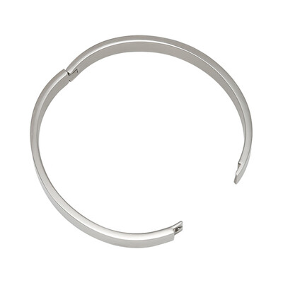 

Fashion Women Accessory Jewelry Simple Bangle Gold-Plated Stainless Steel Cuff Bracelet