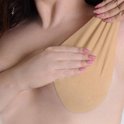 

Womens Silicone Adhesive Elastic Seamless Pads Bra Cover Invisible Soft Sticker