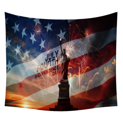 

Toponeto Independence Day Print Home Tapestry Wall Hanging Wall Decoration