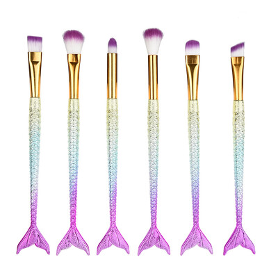 

〖Follure〗6PCS Make Up Foundation Eyebrow Eyeliner Blush Cosmetic Concealer Brushes