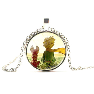 

The Little Prince Quote Pendant Inspirational Words Necklace Le Petit Prince
