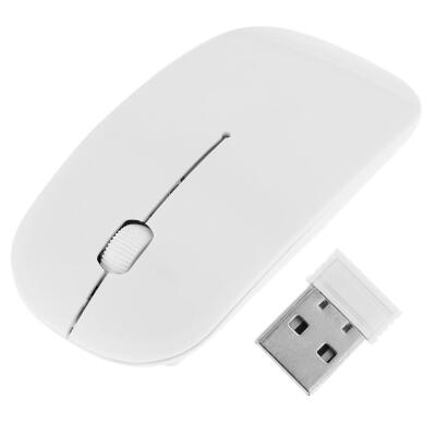 

24GHz 1000DPI Ultra-thin 3-Button Wireless Photoelectric Mouse