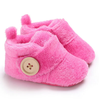 

WEIXINBUY 9Styles Boys Girls First Plush First Walkers Toddler Infant Bebe Prewalker Boots Soft Baby Indoor Toddlers Shoes