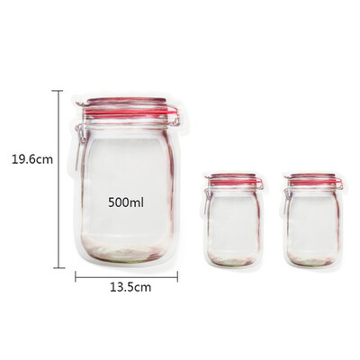 

12PCS Reusable Seal Silicone Food Fresh Bag Vacuum Sealer Fruit Meat Storage UK
