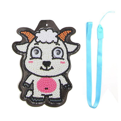

DIY Diamond Painting Bus Card Hanging Bag ID Card Holder Set