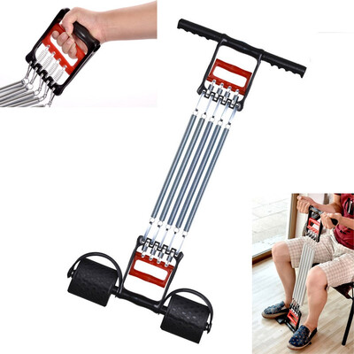 

5 Spring 3-in-1 Chest Expander Strength Training Adjustable Resistance puller fitness arm exerciser