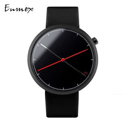 

Qixi Festivals gift translation Enmex European&American temperament mens watch simple creative cross-pointer elegant mens w