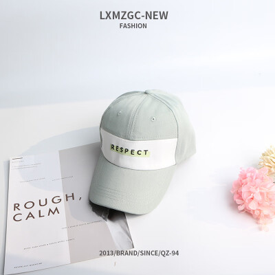 

Ladies summer small fresh outdoor sun hat Korean version of the new baseball cap letter embroidery seven-piece cap