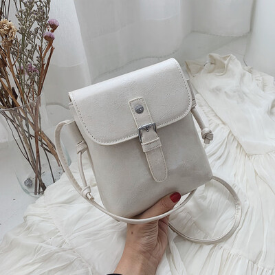 

Tailored Womens Fashion Flip Pure-Colour Hasp Cover Retro Shoulder Bag Purse Flap Bag