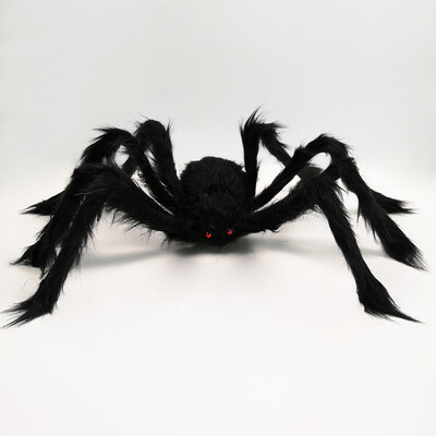 

Siaonvr Halloween Simulation Plush Spider Decorative Props 75cm 1pcs