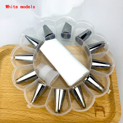 

14pcsset Bakeware Tools Stainless Steel Decorating Tips Sets Dessert Cookies Nozzle Tools