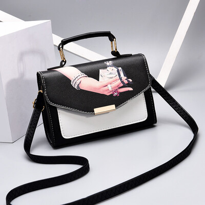 

Handbag handbags fashion ladies print shoulder diagonal package