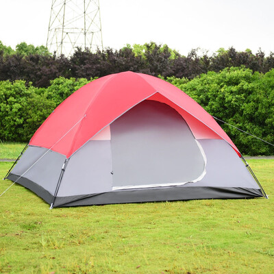 

6 Persons Pop Up Easy Set-up Camping Tent with Bag