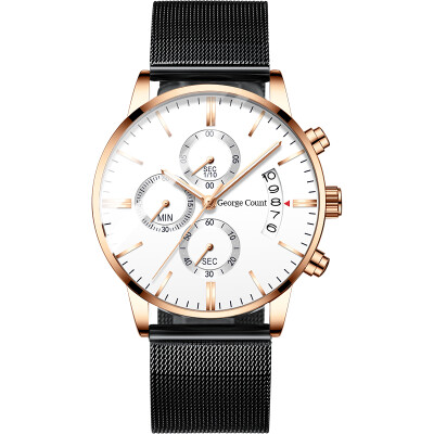 

Concept automatic mechanical watch Korean fashion high school junior high school students steel band watch mens Shi Ying waterpro