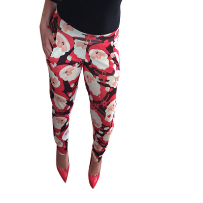 

Tailored Fashion Women Christmas Skinny Printed Stretchy Pants Leggings