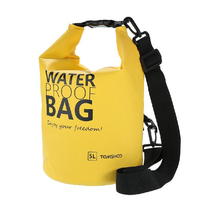 

TOMSHOO 5L Outdoor Waterproof Dry Bag Sack Storage Bag for Travelling Rafting Boating Kayaking Canoeing Camping Snowboarding