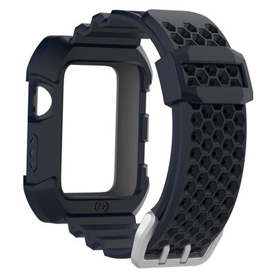 

〖Follure〗Soft Silicone Rubber Watch Band Wrist Strap For Apple Watch Series 1 2 3 38MM