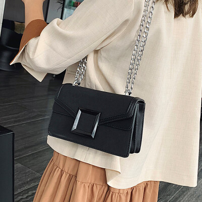 

Advanced sense of the ocean bag female 2019 new small square bag Korean version of the shoulder bag Sen system Messenger bag ins handbags