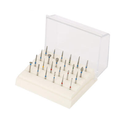 

Greensen 24 Holes Dental Burs Holder Dental Diamond Burs Drill High Speed Block Box Dental Tool