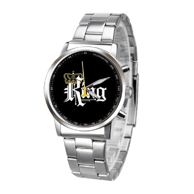 

KING QUEEN Quartz Movement Boys And Girls Watch Fashion Multi-functional Watches KING