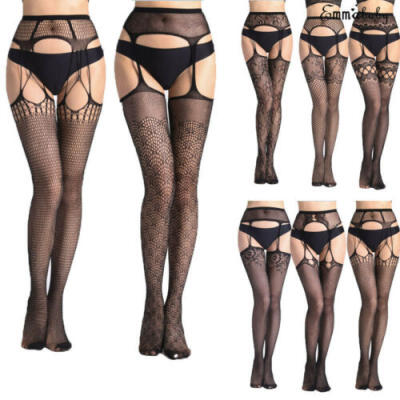 

Women Sexy Lingerie Fishnet Garter Belt Stockings Pantyhose Tights Thigh Highs