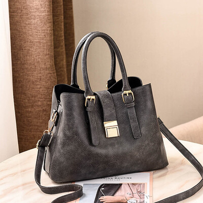 

Female bag 2019 spring Europe&the United States new ladies big bag large capacity PU leather shoulder bag handbag